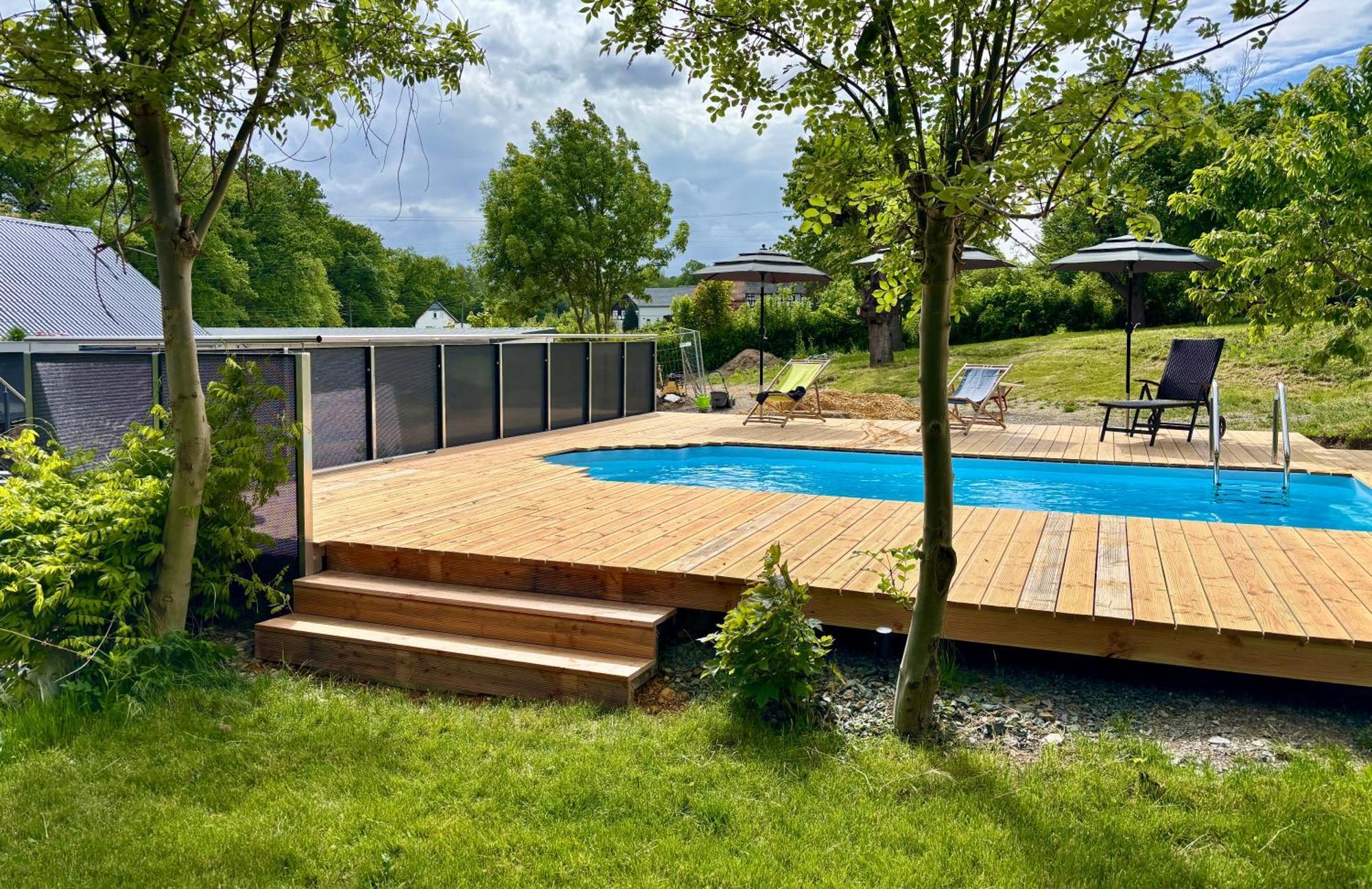 Ferienwohnungen Brenner Einchecken Und Wohlfuehlen Langenbernsdorf 외부 사진